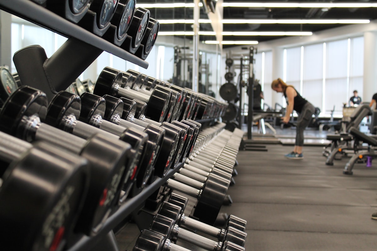 Fitness studio website concept